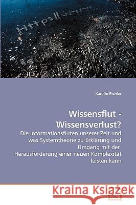 Wissensflut - Wissensverlust? Karolin Pichler 9783639207071