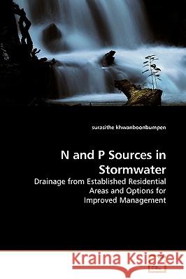 N and P Sources in Stormwater  9783639211511 VDM VERLAG DR. MULLER AKTIENGESELLSCHAFT & CO