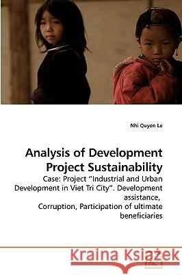Analysis of Development Project Sustainability Nhi Quyen Le 9783639214000