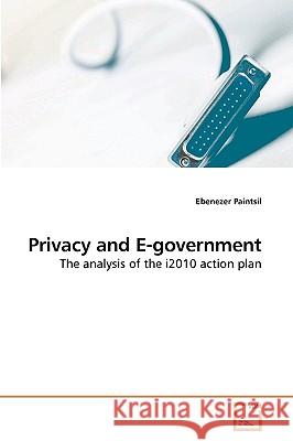 Privacy and E-government Paintsil, Ebenezer 9783639214086