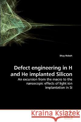 Defect engineering in H and He implanted Silicon Reboh, Shay 9783639224948 VDM Verlag