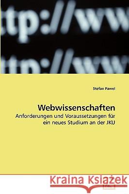 Webwissenschaften Stefan Pawel 9783639226829 