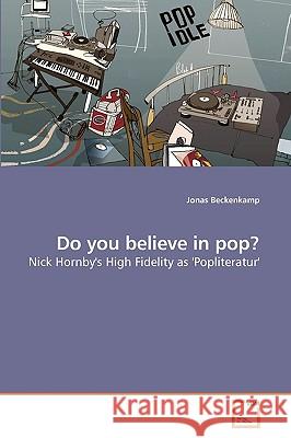 Do you believe in pop? Beckenkamp, Jonas 9783639229257