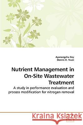 Nutrient Management in On-Site Wastewater Treatment  9783639236552 VDM VERLAG DR. MULLER AKTIENGESELLSCHAFT & CO
