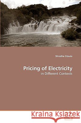 Pricing of Electricity Shradha Sitaula 9783639238105