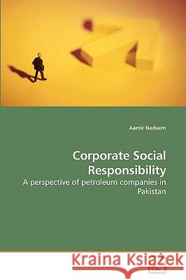 Corporate Social Responsibility Aamir Nadeem 9783639250473 VDM Verlag