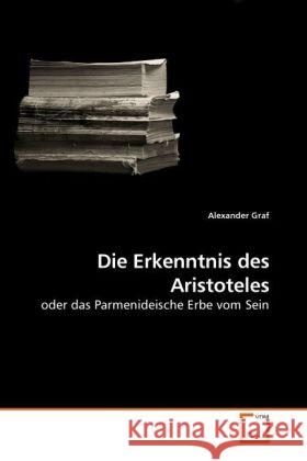 Die Erkenntnis des Aristoteles Professor Alexander Graf 9783639258158