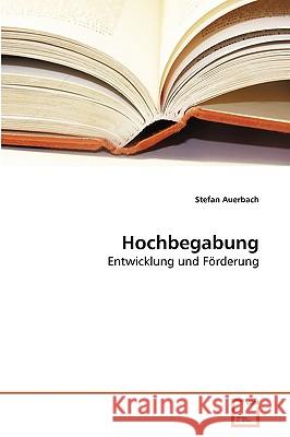 Hochbegabung Stefan Auerbach 9783639276534 VDM Verlag