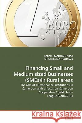 Financing Small and Medium sized Businesses (SMEs)in Rural areas Zachary Nembo, Forchu 9783639301359 VDM Verlag