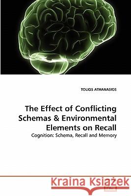 The Effect of Conflicting Schemas & Environmental Elements on Recall Tolios Athanasios 9783639316483 VDM Verlag