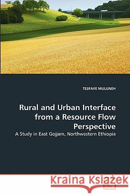 Rural and Urban Interface from a Resource Flow Perspective Tesfaye Muluneh 9783639320442 VDM Verlag