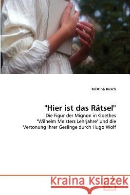 Hier ist das Rätsel Busch, Kristina 9783639323627 VDM Verlag