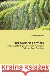 Breeders vs Farmers Kanniah, Rajeswari 9783639334258