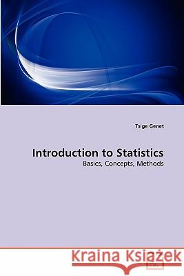 Introduction to Statistics Genet Tsige 9783639339635