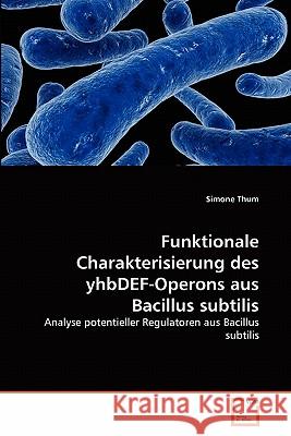 Funktionale Charakterisierung des yhbDEF-Operons aus Bacillus subtilis Thum, Simone 9783639341058