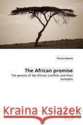 The African promise Macha, Perxon 9783639341850