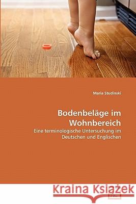 Bodenbeläge im Wohnbereich Studinski Maria 9783639355352 VDM Verlag