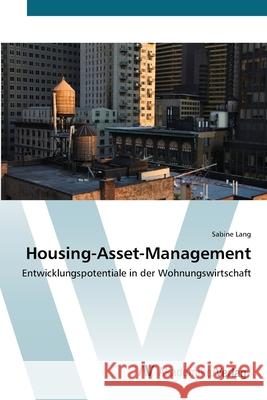 Housing-Asset-Management Lang Sabine 9783639392913