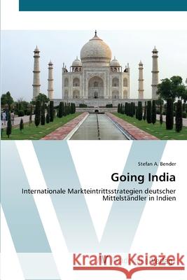 Going India Bender, Stefan A. 9783639455007