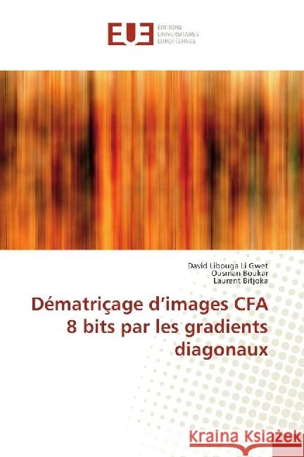 Dématriçage d'images CFA 8 bits par les gradients diagonaux Libouga Li Gwet, David; Boukar, Ousman; Bitjoka, Laurent 9783639480726