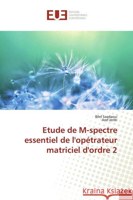 Etude de M-spectre essentiel de l'opétrateur matriciel d'ordre 2 Saadaoui, Bilel; Jeribi, Aref 9783639505429 Éditions universitaires européennes