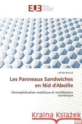 Les Panneaux Sandwiches en Nid d'Abeille : Homogénéisation analytique et modélisation numérique Bouzid, Lakhdar 9783639509083 Éditions universitaires européennes