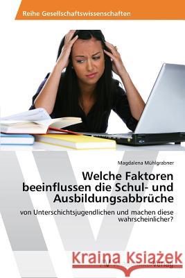 Welche Faktoren beeinflussen die Schul- und Ausbildungsabbrüche Mühlgrabner, Magdalena 9783639630787