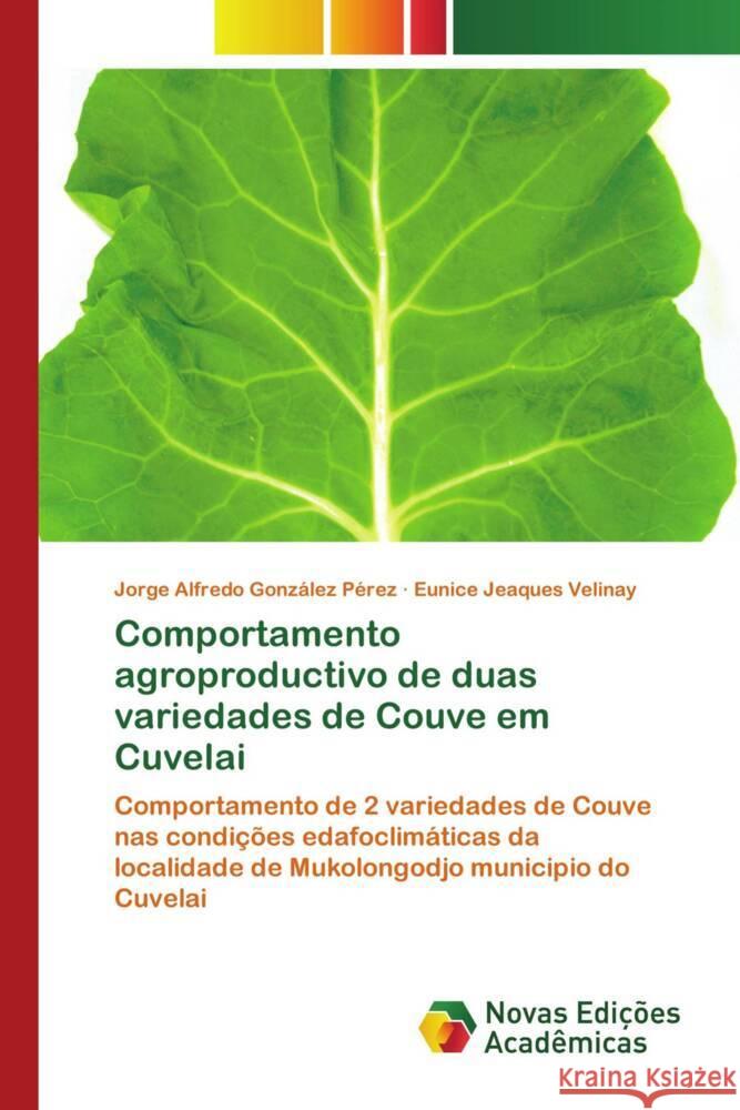 Comportamento agroproductivo de duas variedades de Couve em Cuvelai González Pérez, Jorge Alfredo, Jeaques Velinay, Eunice 9783639682717