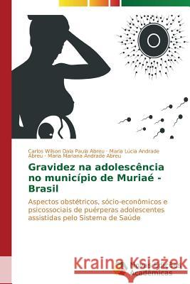 Gravidez na adolescência no município de Muriaé - Brasil Abreu Carlos Wilson Dala Paula 9783639692242
