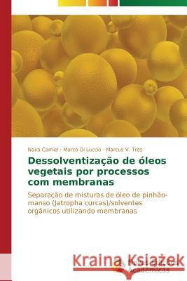 Dessolventização de óleos vegetais por processos com membranas Carniel Naira 9783639697384