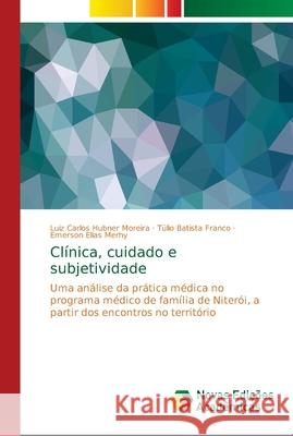 Clínica, cuidado e subjetividade Hubner Moreira, Luiz Carlos 9783639698015 Novas Edicioes Academicas