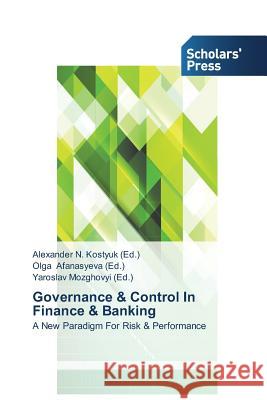 Governance & Control In Finance & Banking Kostyuk, Alexander N. 9783639705737