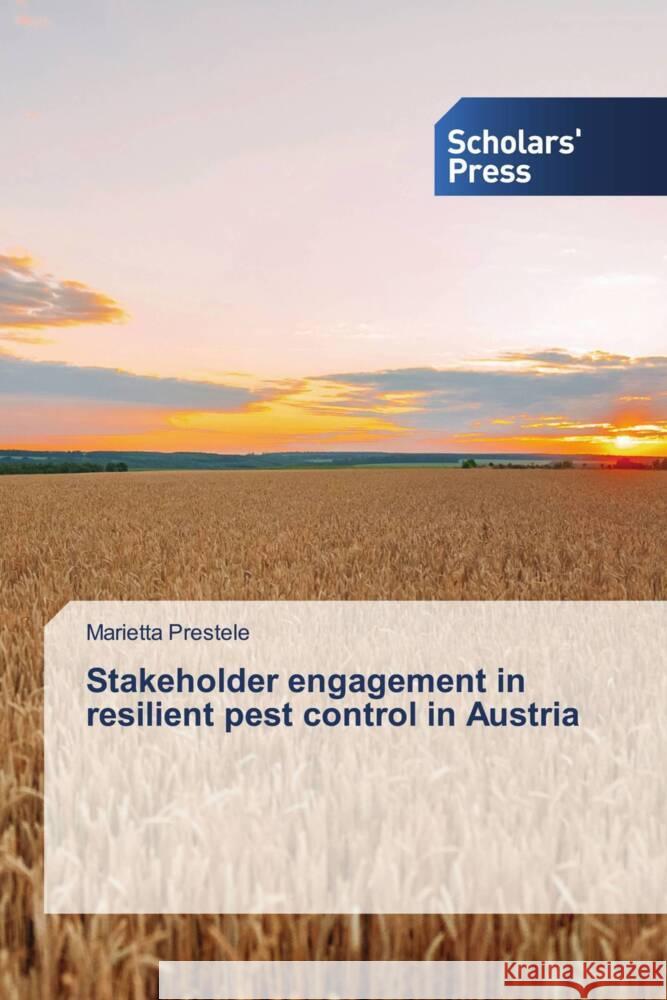 Stakeholder engagement in resilient pest control in Austria Prestele, Marietta 9783639710588