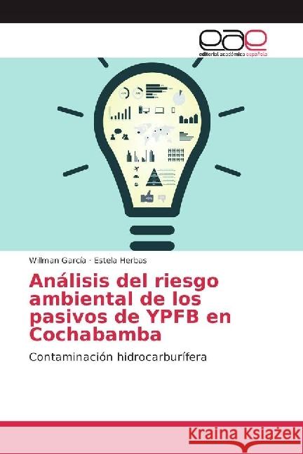 Análisis del riesgo ambiental de los pasivos de YPFB en Cochabamba : Contaminación hidrocarburífera García, Willman; Herbas, Estela 9783639768145