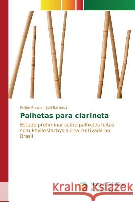 Palhetas para clarineta Souza Felipe 9783639850567