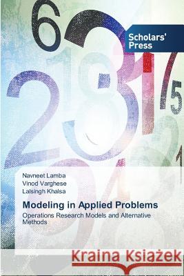 Modeling in Applied Problems Lamba Navneet 9783639863574