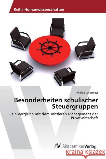 Besonderheiten schulischer Steuergruppen : - ein Vergleich mit dem mittleren Management der Privatwirtschaft Griesmayr, Philipp 9783639882025