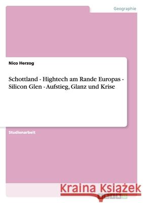 Schottland - Hightech am Rande Europas - Silicon Glen - Aufstieg, Glanz und Krise Nico Herzog 9783640126699 Grin Verlag