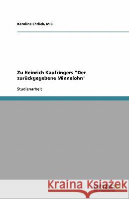 Zu Heinrich Kaufringers 