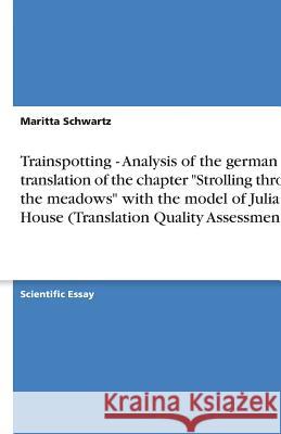Trainspotting - Analysis of the german translation of the chapter 