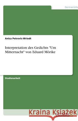 Interpretation des Gedichts 