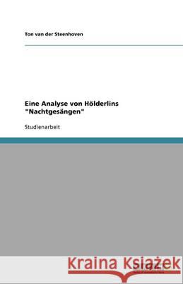 Eine Analyse von Hölderlins 