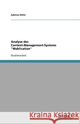 Analyse des Content-Management-Systems 