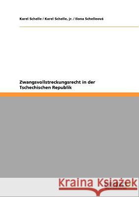 Zwangsvollstreckungsrecht in der Tschechischen Republik Karel Schelle Jr. Karel Schelle Ilona Schelleov 9783640797219 Grin Verlag