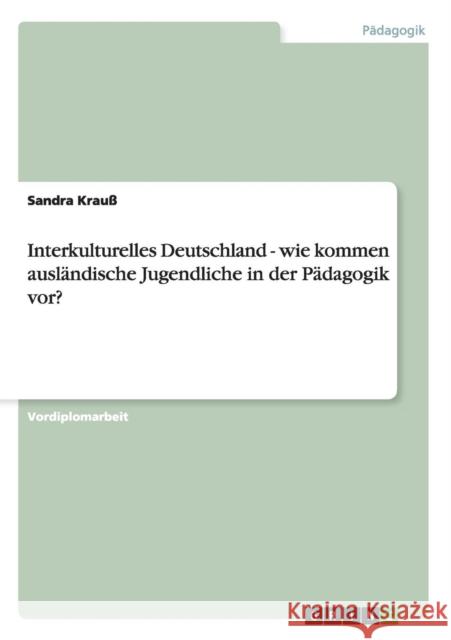 Interkulturelles Deutschland - wie kommen ausländische Jugendliche in der Pädagogik vor? Krauß, Sandra 9783640858408