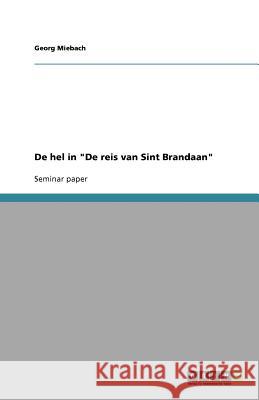 De hel in De reis van Sint Brandaan Georg Miebach 9783640878864 Grin Verlag