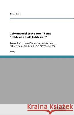 Zeitungsrecherche zum Thema 