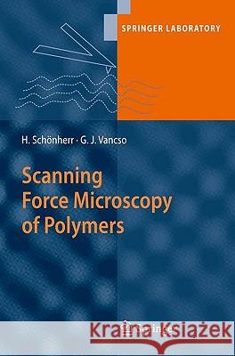 Scanning Force Microscopy of Polymers Holger Schanherr G. Julius Vancso 9783642012303 Springer