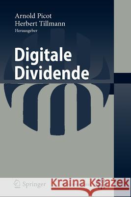 Digitale Dividende Herbert Tillmann 9783642013614 Springer-Verlag Berlin and Heidelberg GmbH & 