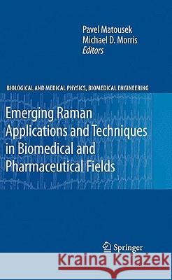 Emerging Raman Applications and Techniques in Biomedical and Pharmaceutical Fields Michael D. Morris Pavel Matousek 9783642026485 Springer